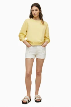 All Saints Yellow Pippa Sweat Top -ALLSAINTS Sales unnamed file 4883 scaled