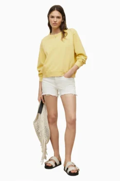 All Saints Yellow Pippa Sweat Top -ALLSAINTS Sales unnamed file 4884 scaled