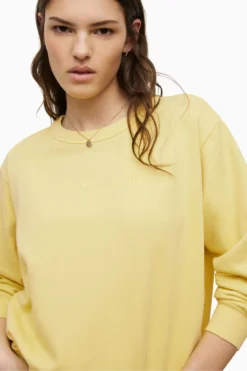 All Saints Yellow Pippa Sweat Top -ALLSAINTS Sales unnamed file 4885 scaled