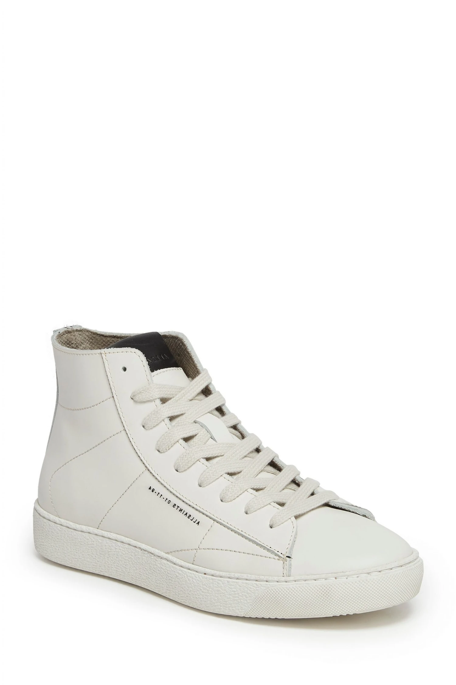 All Saints Tundy White High Top Shoes 4 All Saints Tundy White High Top Shoes - Image 2