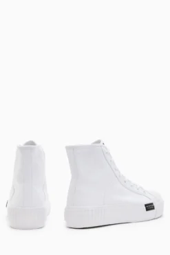 All Saints AllSaints White Dana Flatform High Shoes -ALLSAINTS Sales unnamed file 4929 scaled