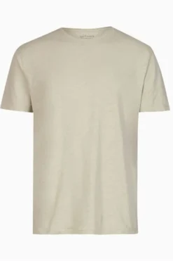 All Saints AllSaints Green Figure Short Sleeve Crew T-Shirt -ALLSAINTS Sales unnamed file 494
