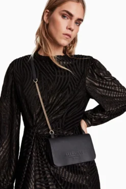 All Saints AllSaints Ludivine Black Cross-Body Bag -ALLSAINTS Sales unnamed file 4943 scaled