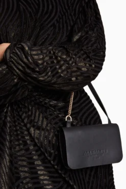 All Saints AllSaints Ludivine Black Cross-Body Bag -ALLSAINTS Sales unnamed file 4944 scaled