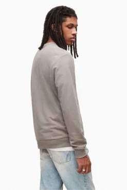 All Saints AllSaints Grey Haste Crew T-Shirt -ALLSAINTS Sales unnamed file 496 scaled