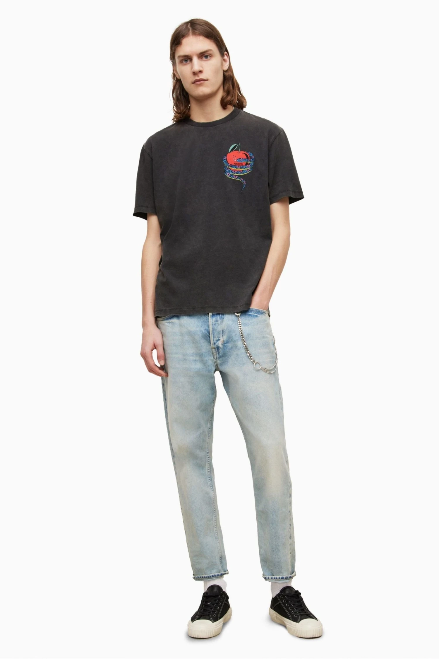 All Saints AllSaints Black T-Shirt 3 All Saints AllSaints Black T-Shirt