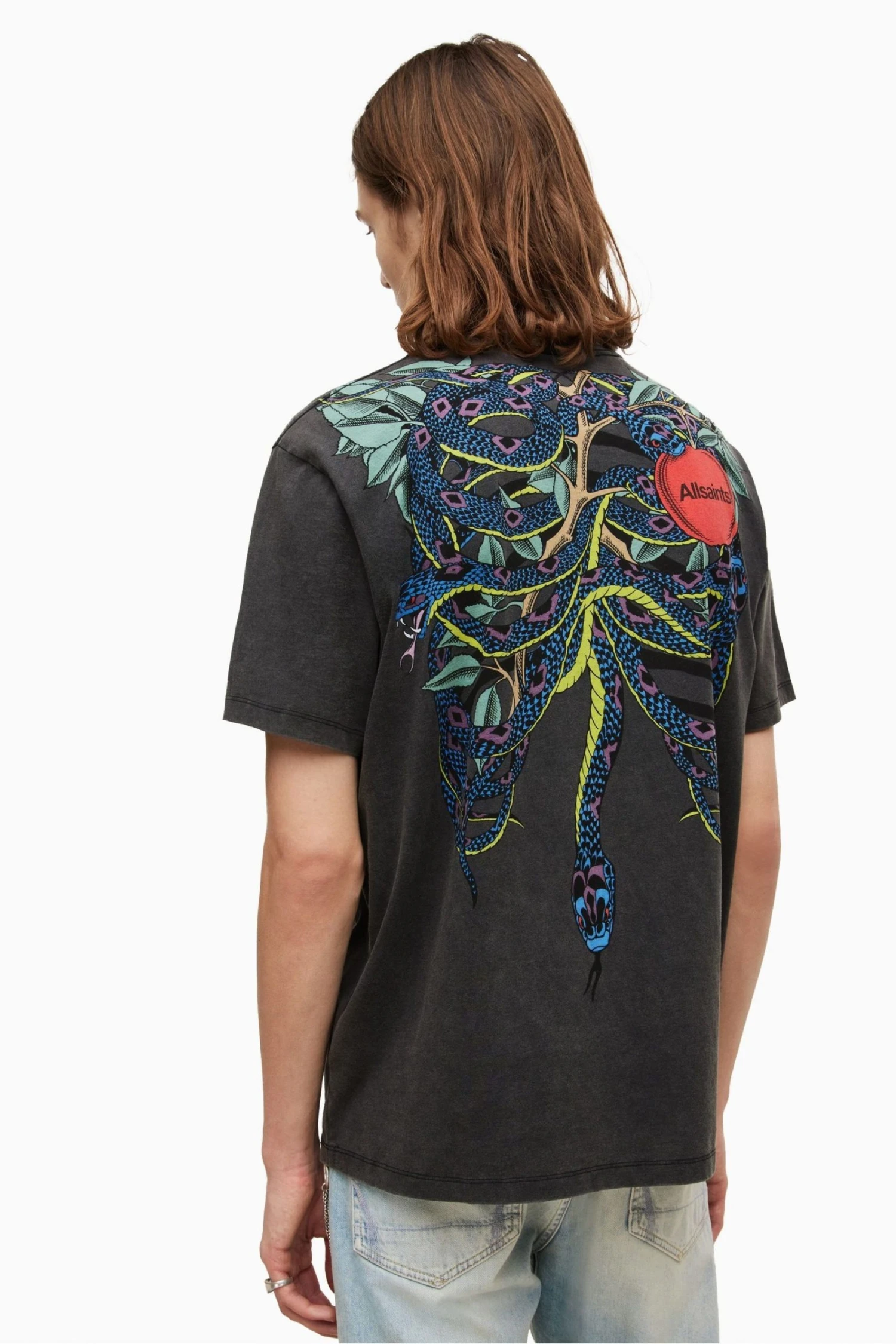All Saints AllSaints Black T-Shirt 4 All Saints AllSaints Black T-Shirt - Image 2