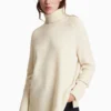 All Saints AllSaints Kiera White Cashmere Roll Jumper -ALLSAINTS Sales unnamed file 4996 scaled