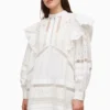 All Saints AllSaints White Prim Broderie Dress -ALLSAINTS Sales unnamed file 5003 scaled