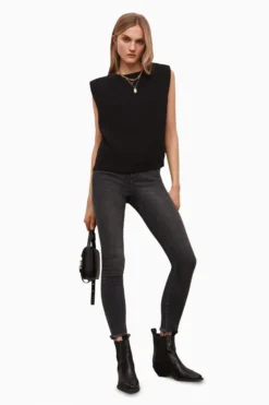 All Saints AllSaints Black Mika Top -ALLSAINTS Sales unnamed file 5012 scaled