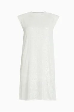 All Saints Juela White Sleeveless Dress -ALLSAINTS Sales unnamed file 5023