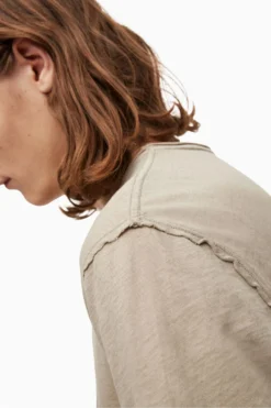 All Saints AllSaints Short Sleeve Taupe Crew -ALLSAINTS Sales unnamed file 504 scaled