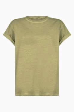 All Saints AllSaints Green Anna T-Shirt -ALLSAINTS Sales unnamed file 5051