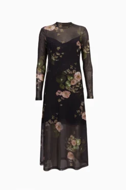 All Saints AllSaints Hanna Asago Black Dress -ALLSAINTS Sales unnamed file 5057 scaled