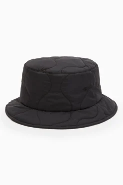 All Saints AllSaints Harvey Black Bucket Hat