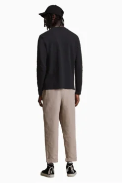 All Saints AllSaints Black Niko Ls Crew T-Shirt -ALLSAINTS Sales unnamed file 515 scaled