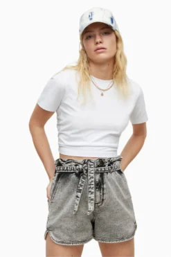 All Saints AllSaints Ada White T-Shirt