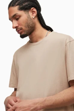 All Saints AllSaints Nude HARV Short Sleeve Crew T-Shirt -ALLSAINTS Sales unnamed file 528 scaled