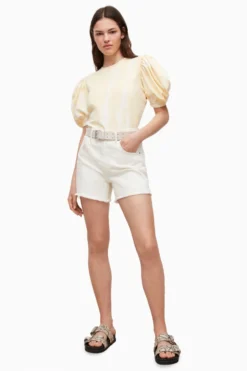 All Saints AllSaints Yellow Elizah T-Shirt -ALLSAINTS Sales unnamed file 558 scaled
