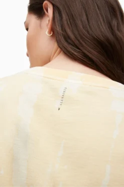 All Saints AllSaints Yellow Elizah T-Shirt -ALLSAINTS Sales unnamed file 560 scaled