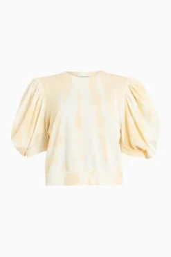 All Saints AllSaints Yellow Elizah T-Shirt -ALLSAINTS Sales unnamed file 562