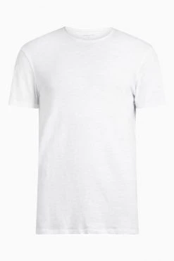 All Saints AllSaints White Figure Ss Crew T-Shirt -ALLSAINTS Sales unnamed file 57