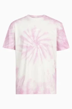 All Saints AllSaints Colten White Tie Dye T-Shirt -ALLSAINTS Sales unnamed file 570