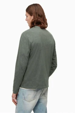 All Saints AllSaints Brace Black Henley T-Shirt -ALLSAINTS Sales unnamed file 584 scaled