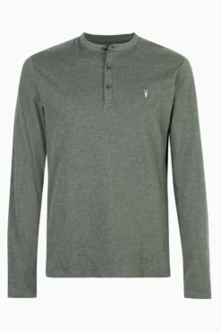 All Saints AllSaints Brace Black Henley T-Shirt -ALLSAINTS Sales unnamed file 586 scaled