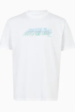 All Saints AllSaints White Odyssey Ss Crew T-Shirt