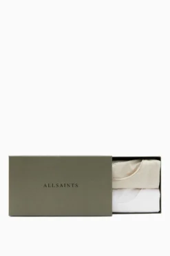 All Saints AllSaints White Figure Short Sleeve Crew T-Shirt Two Pack -ALLSAINTS Sales unnamed file 597 scaled