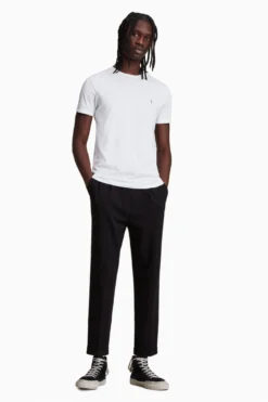 All Saints AllSaints Tonic Short Sleeved White Crew T-Shirt -ALLSAINTS Sales unnamed file 600 scaled