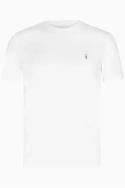 All Saints AllSaints Tonic Short Sleeved White Crew T-Shirt -ALLSAINTS Sales unnamed file 605