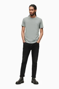All Saints AllSaints Green Tonic Short Sleeve Crew Neck T-Shirt -ALLSAINTS Sales unnamed file 629 scaled