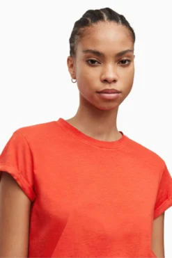 All Saints Red Anna T-Shirt -ALLSAINTS Sales unnamed file 643 scaled