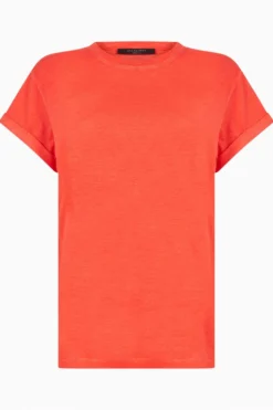 All Saints Red Anna T-Shirt -ALLSAINTS Sales unnamed file 644 scaled