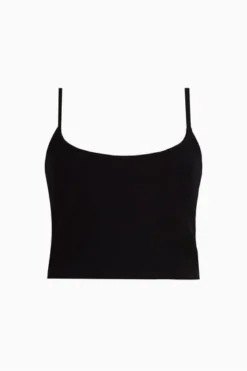 All Saints AllSaints Ariel Black Crop Top -ALLSAINTS Sales unnamed file 659
