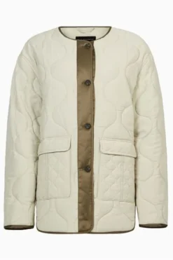 All Saints AllSaints Cream Foxi Liner Jacket 7 All Saints AllSaints Cream Foxi Liner Jacket -ALLSAINTS Sales unnamed file 666