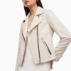 All Saints AllSaints White Dalby Biker Jacket -ALLSAINTS Sales unnamed file 686 scaled