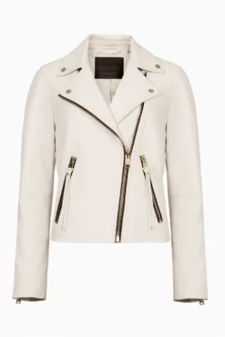 All Saints AllSaints White Dalby Biker Jacket -ALLSAINTS Sales unnamed file 693 scaled