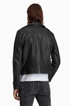 All Saints AllSaints Black Tavis Biker Jacket -ALLSAINTS Sales unnamed file 706 scaled