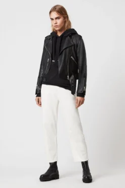 All Saints AllSaints Black Balfern Leather Biker Jacket -ALLSAINTS Sales unnamed file 760 scaled
