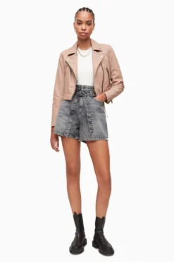 All Saints AllSaints Pink Rift Biker Jacket -ALLSAINTS Sales unnamed file 772 scaled