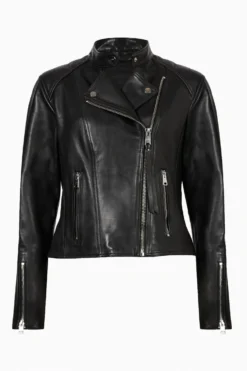 All Saints AllSaints Black Neve Tab Neck Biker Jacket 9 All Saints AllSaints Black Neve Tab Neck Biker Jacket -ALLSAINTS Sales unnamed file 790 scaled