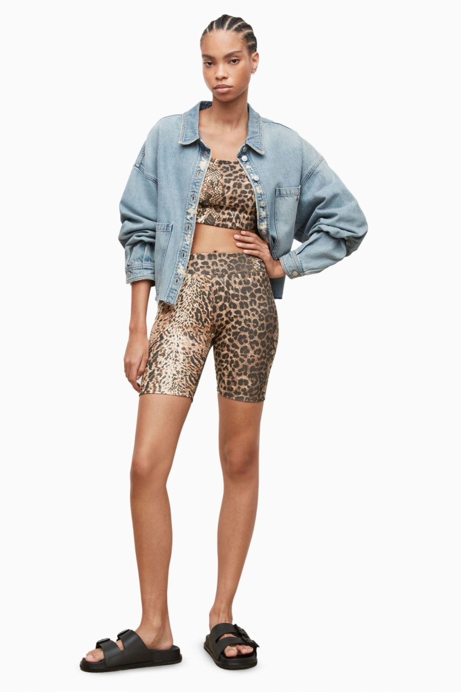 All Saints AllSaints Blue Nicky Shirt Jacket 5 All Saints AllSaints Blue Nicky Shirt Jacket - Image 3