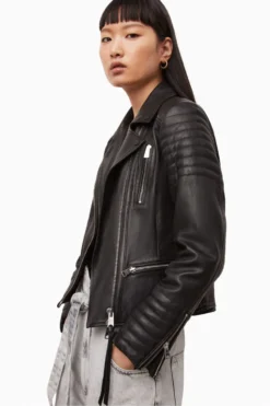 All Saints AllSaints Black Leoni Leather Biker Jacket 12 All Saints AllSaints Black Leoni Leather Biker Jacket -ALLSAINTS Sales unnamed file 802 scaled