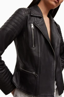 All Saints AllSaints Black Leoni Leather Biker Jacket 15 All Saints AllSaints Black Leoni Leather Biker Jacket -ALLSAINTS Sales unnamed file 805 scaled