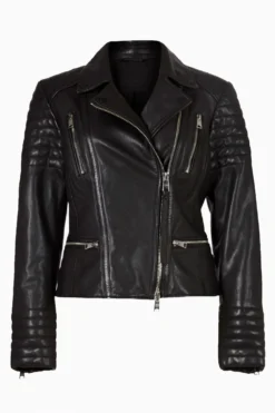 All Saints AllSaints Black Leoni Leather Biker Jacket 16 All Saints AllSaints Black Leoni Leather Biker Jacket -ALLSAINTS Sales unnamed file 806 scaled