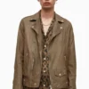 All Saints AllSaints Brown Milo Biker Jacket 1 All Saints AllSaints Brown Milo Biker Jacket -ALLSAINTS Sales unnamed file 808 scaled