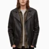 All Saints Blue Conroy Leather Biker Jacket -ALLSAINTS Sales unnamed file 855 scaled